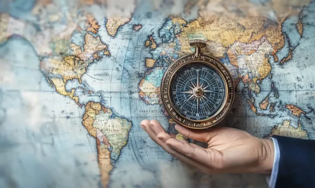 グローバル・コンパスのダッシュボード画面